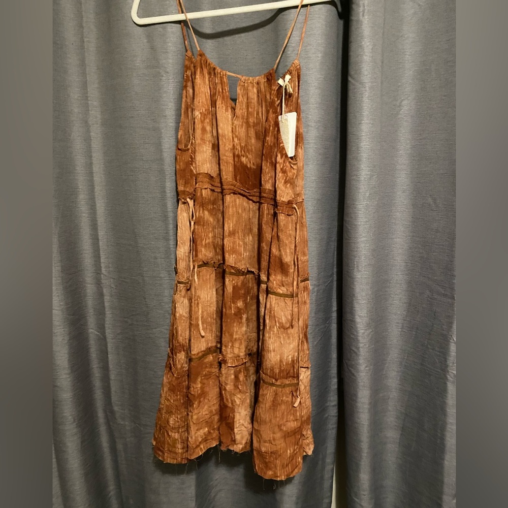 Rust botique dress NWT